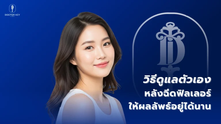 วิธีดูแลตัวเองหลังฉีดฟิลเลอร์ ให้ผลลัพธ์อยู่ได้นาน